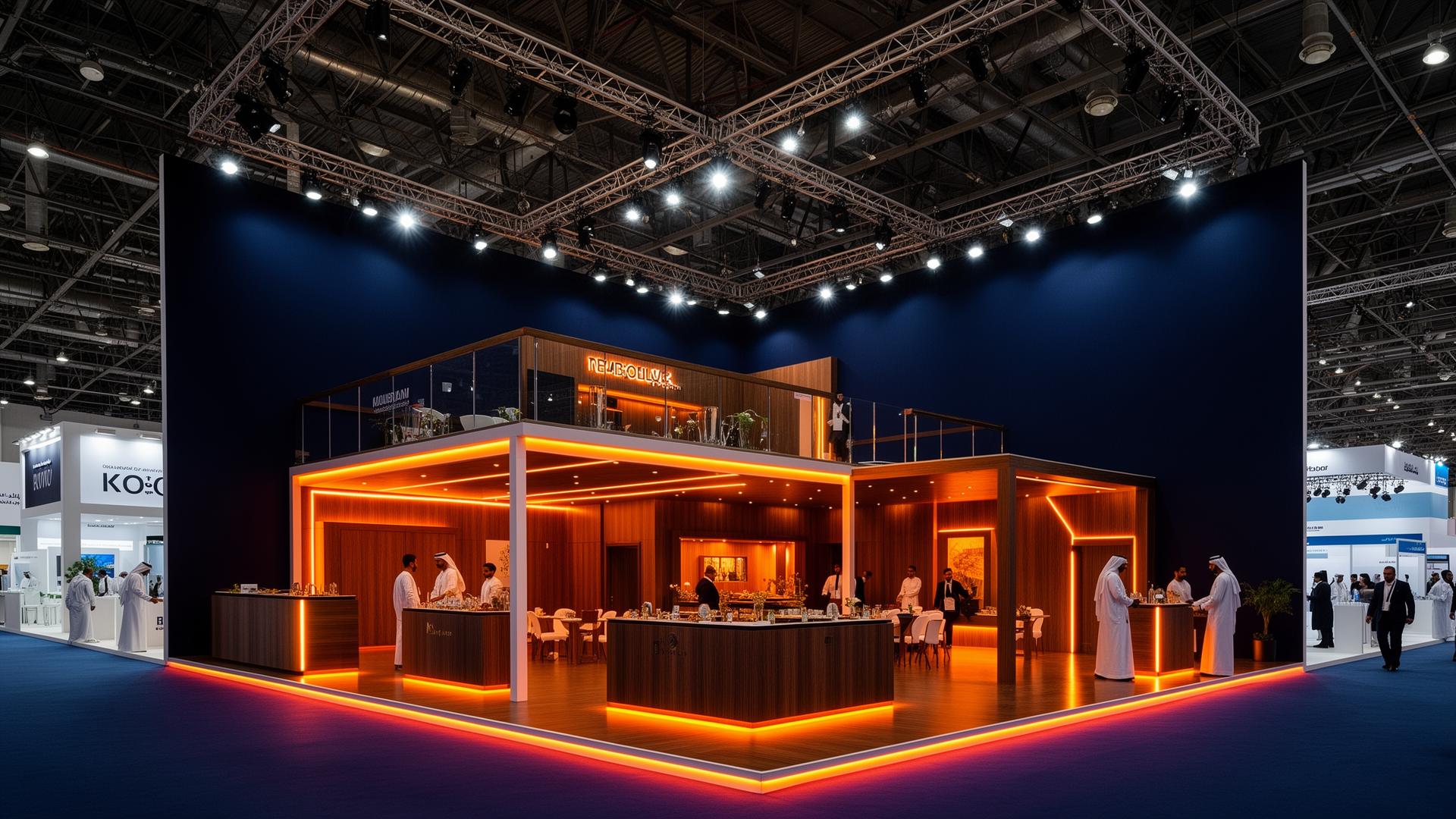 Premium custom exhibition stand built by Head On